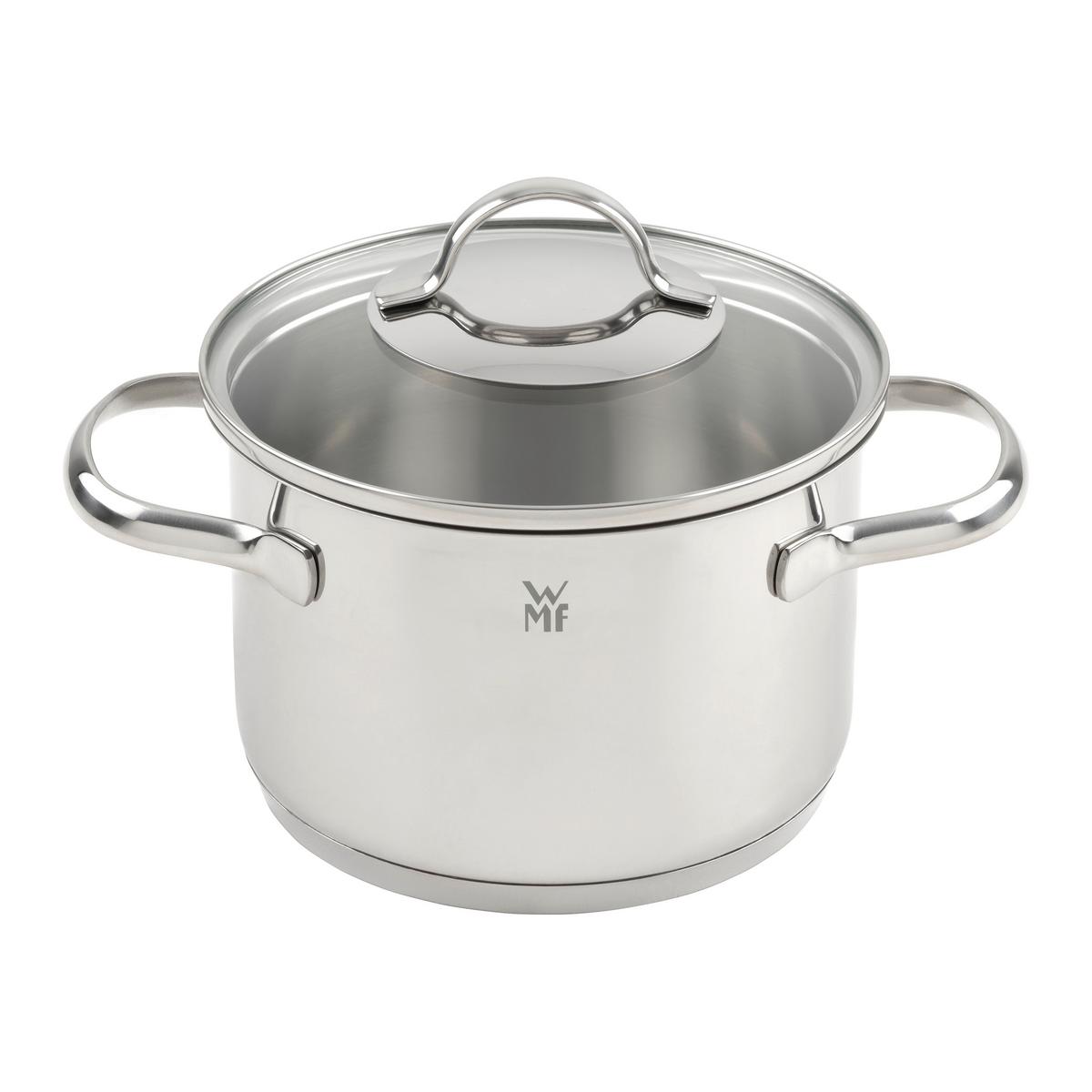 Kochtopfset WMF Provence Plus Edelstahlfarben 7-teilig - Edelstahlfarben, KONVENTIONELL, Metall (57/30/26cm) - WMF