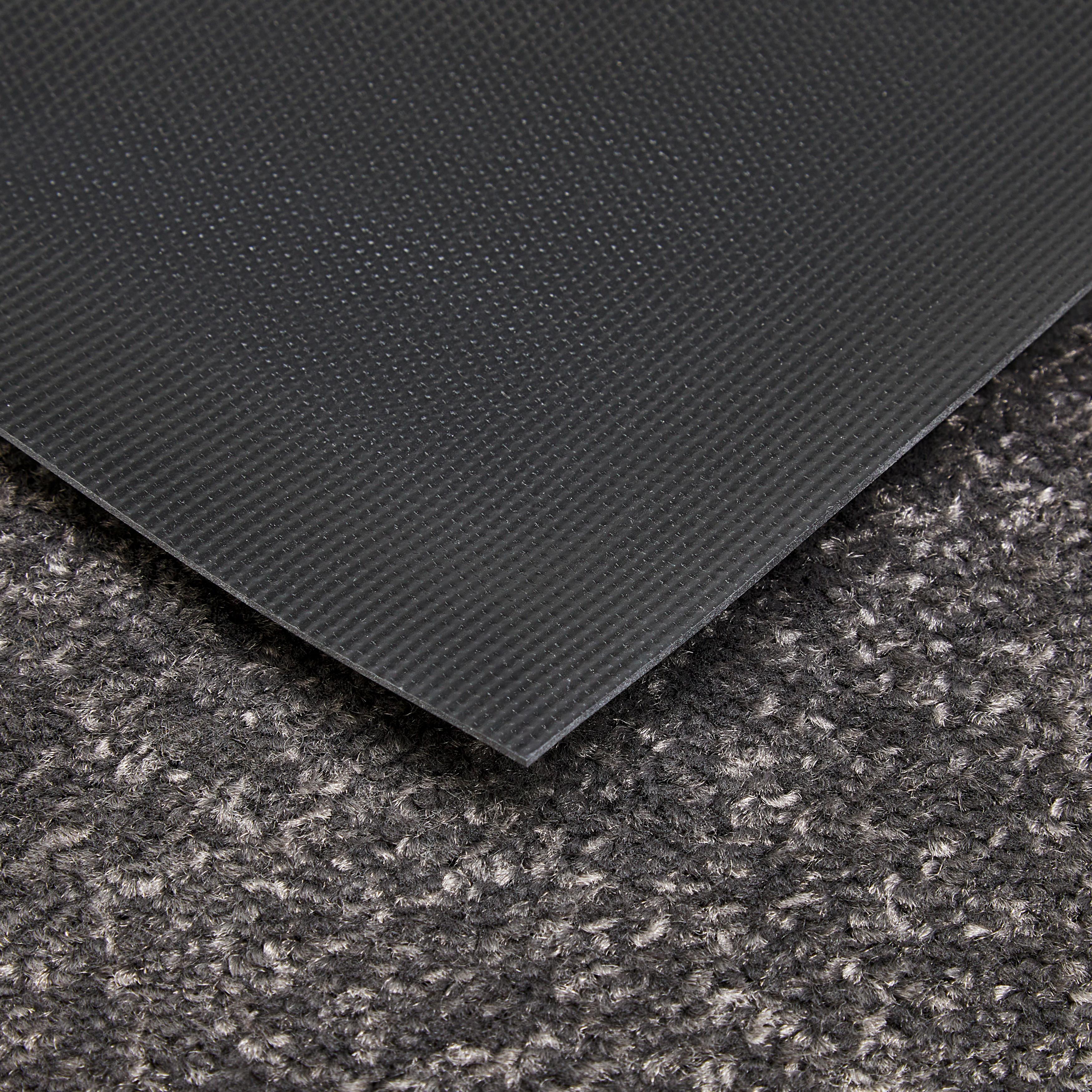 DÖRRMATTA ETON 2 - antracit, Klassisk, textil (60/80cm) - Modern Living