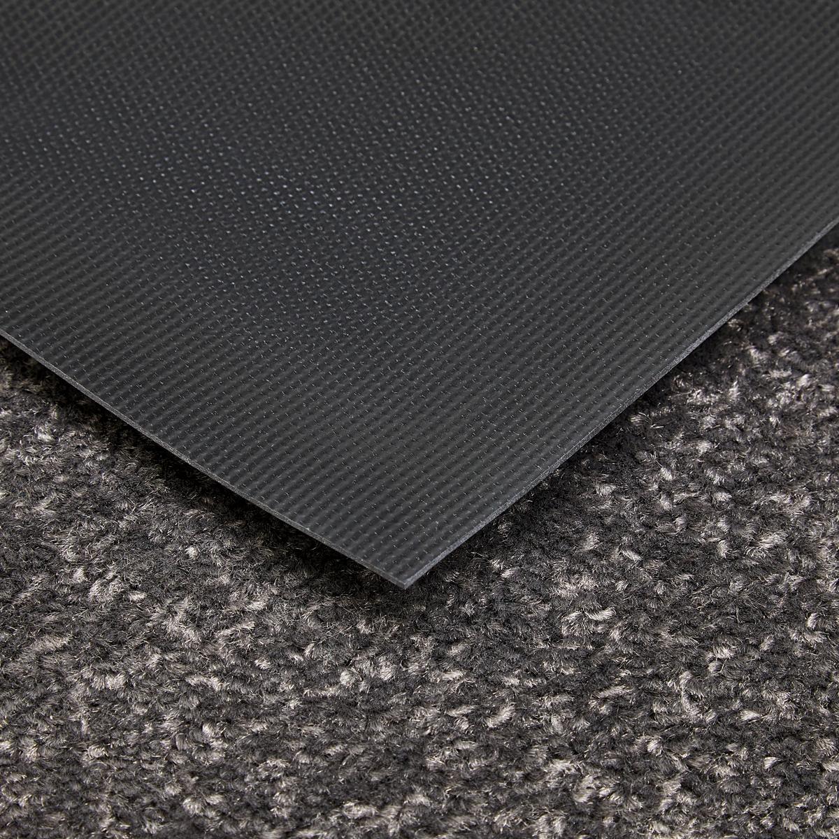 Predpražnik Eton 2 - antracit, Konvencionalno, tekstil (60/80cm) - Modern Living