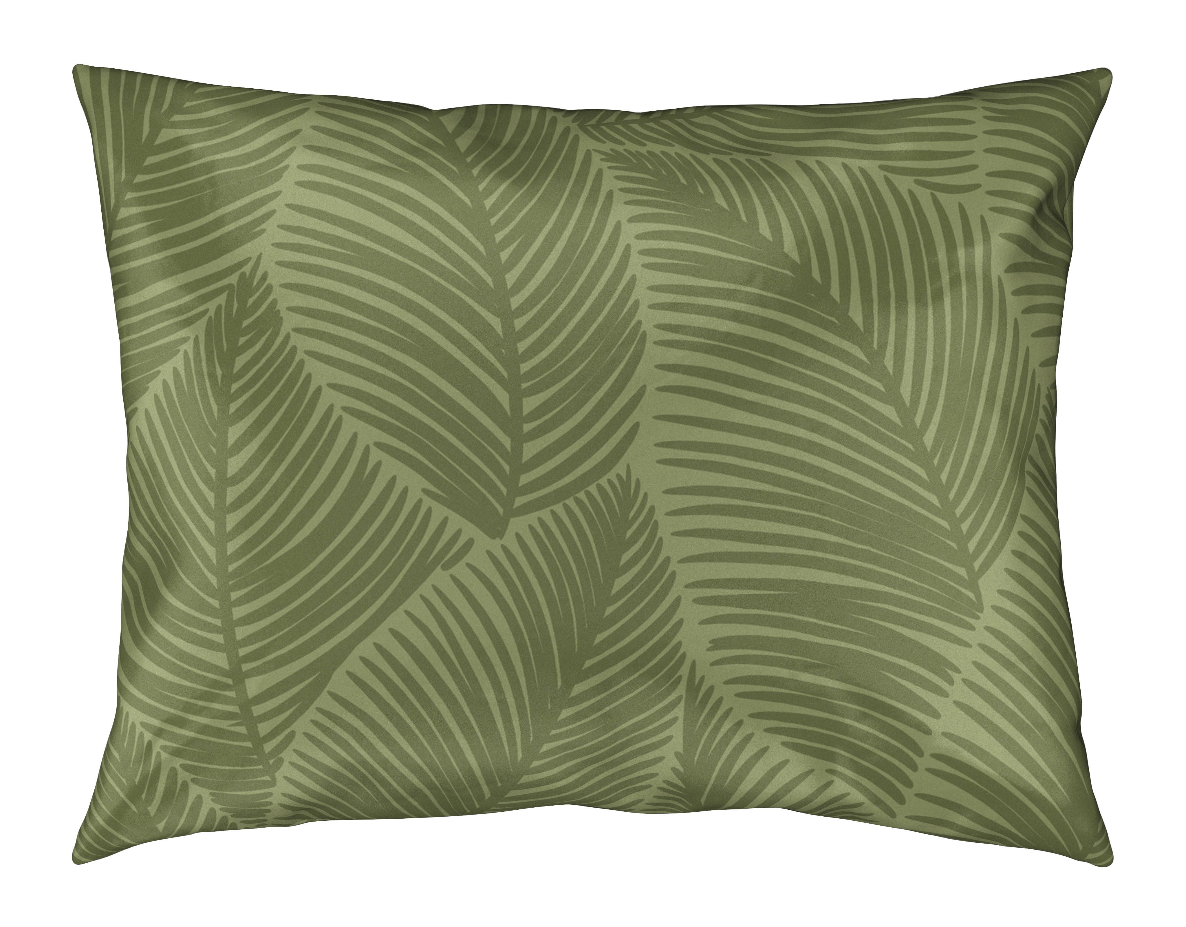 Kissenhülle Alex Design in Olivgrün ca. 40x60cm - Olivgrün, MODERN, Textil (40/60cm) - Premium Living