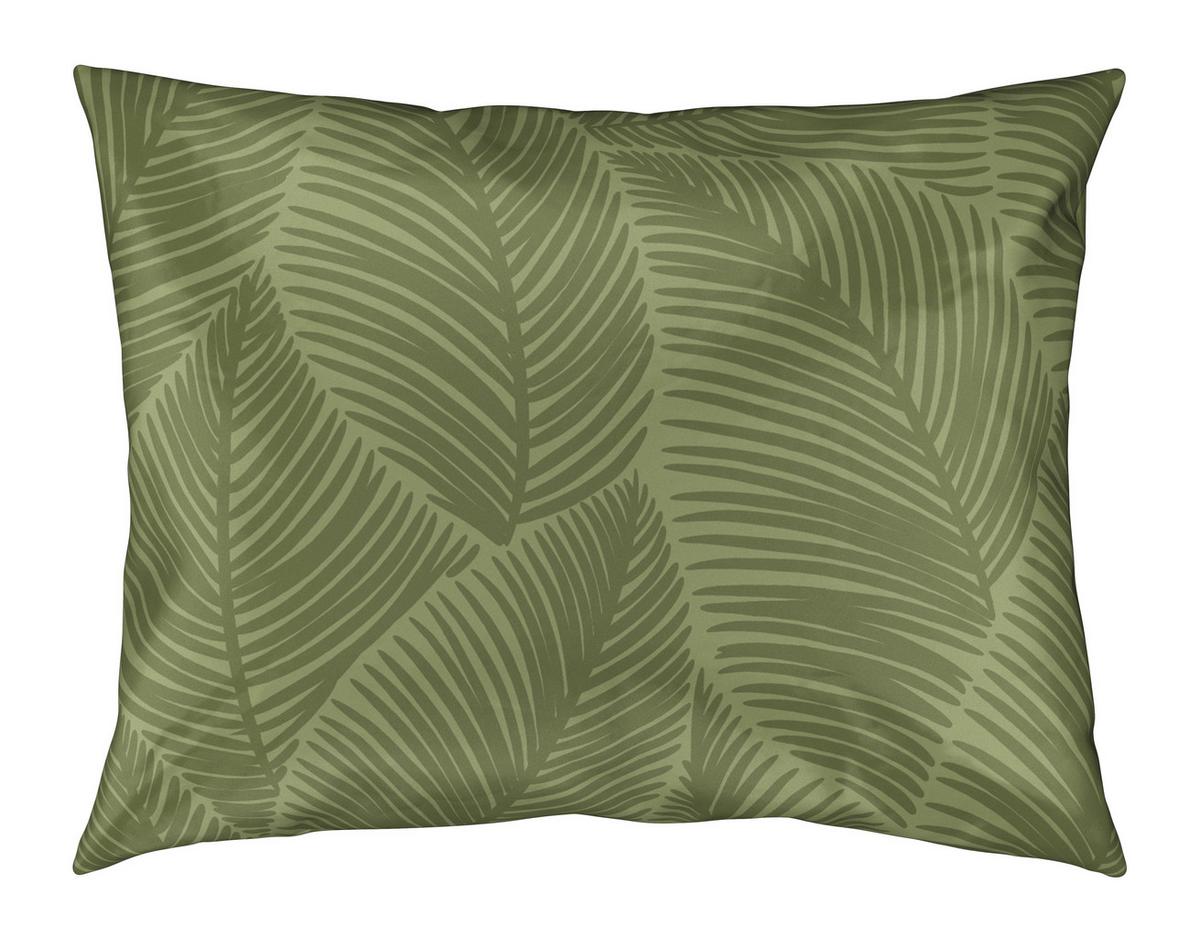 Kissenhülle Alex Design in Olivgrün ca. 40x60cm - Olivgrün, MODERN, Textil (40/60cm) - Premium Living