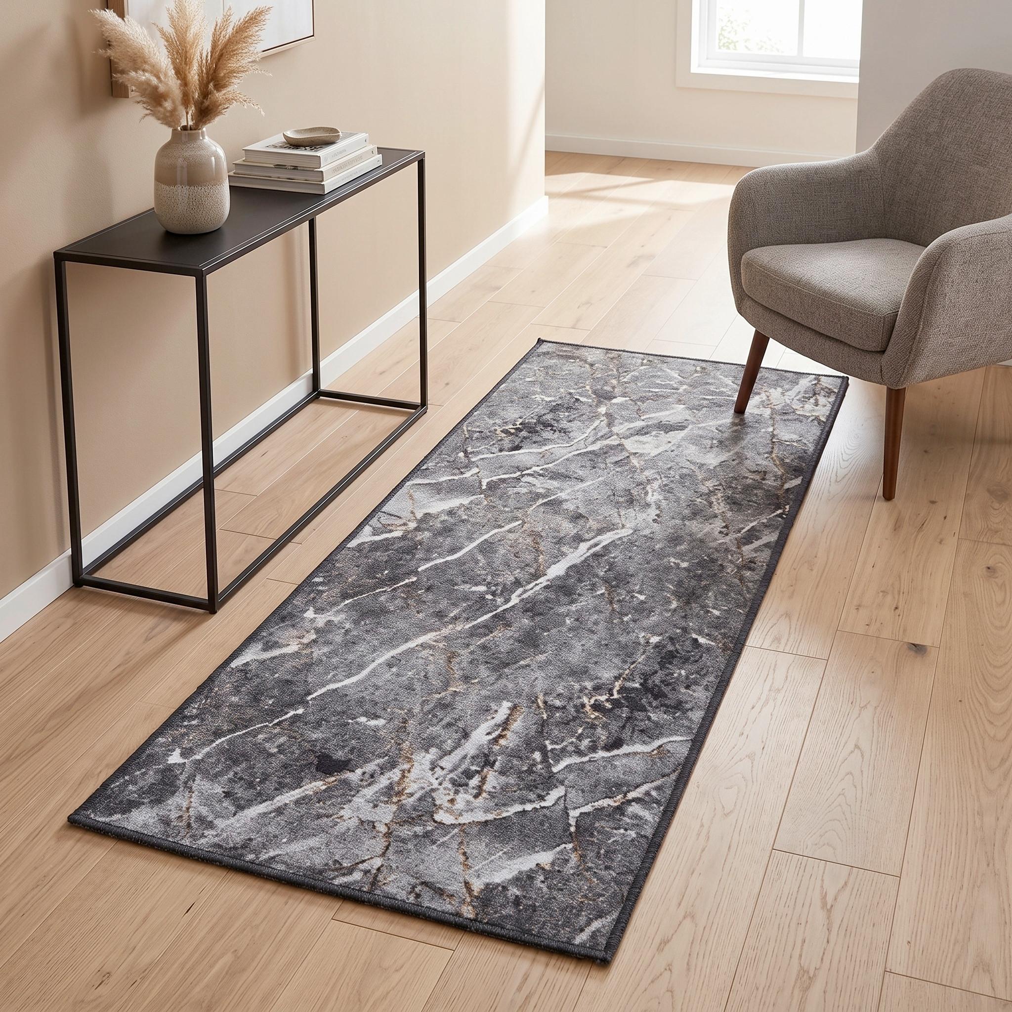GOLVLÖPARE MARBLE - Modern, plast (67/150cm) - Modern Living