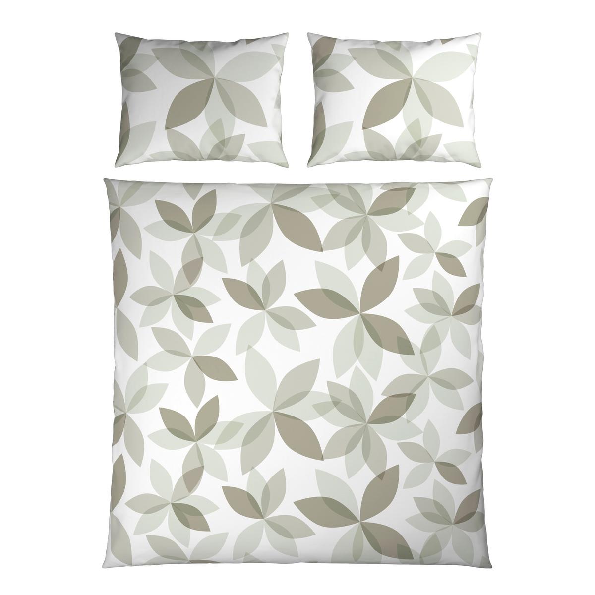 Posteljnina Yuki Xxl - olivno zelena , tekstil (200/200cm) - Mömax