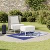 Outdoorteppich Flavia Blau ca. 120x180 cm - Blau, MODERN, Kunststoff (120/180cm) - Bessagi Garden