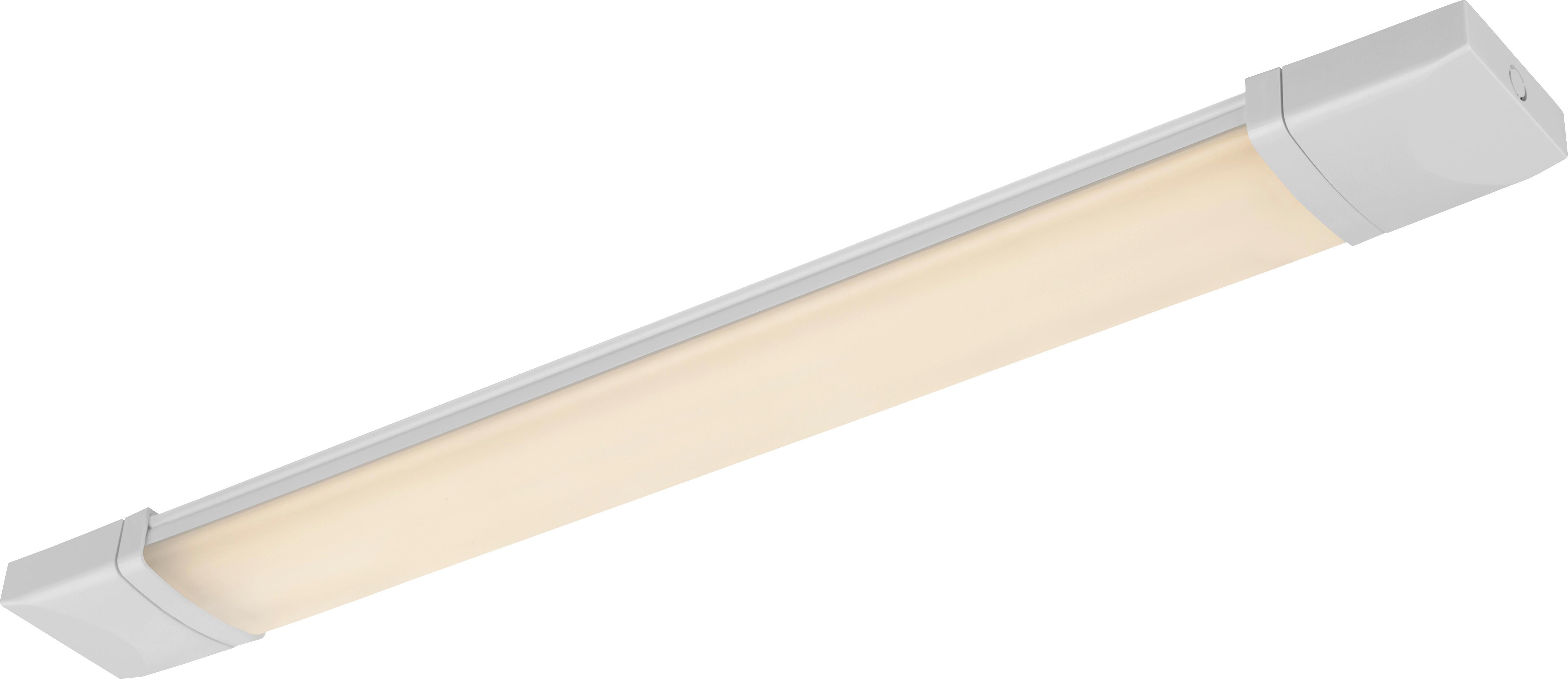 Podelementna Svetilka Jon, S Sijalko - bela, Basics, umetna masa (63,2/6,7/2,2cm) - Globo