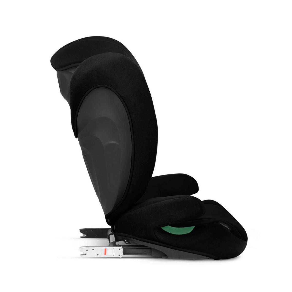 DZIECIĘCY FOTELIK SAMOCHODOWY SOLUTION B I-FIX - czarny, Basics, tworzywo sztuczne/tkanina (39/52/64cm) - cybex SILVER