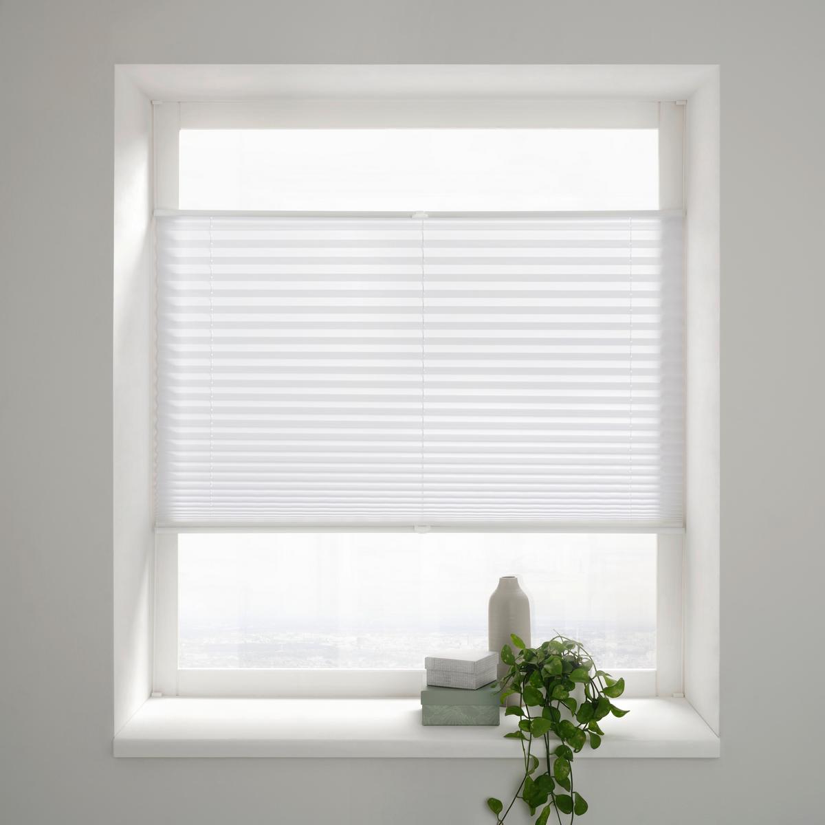 Plise Light - bela, tekstil (80/130cm) - Premium Living