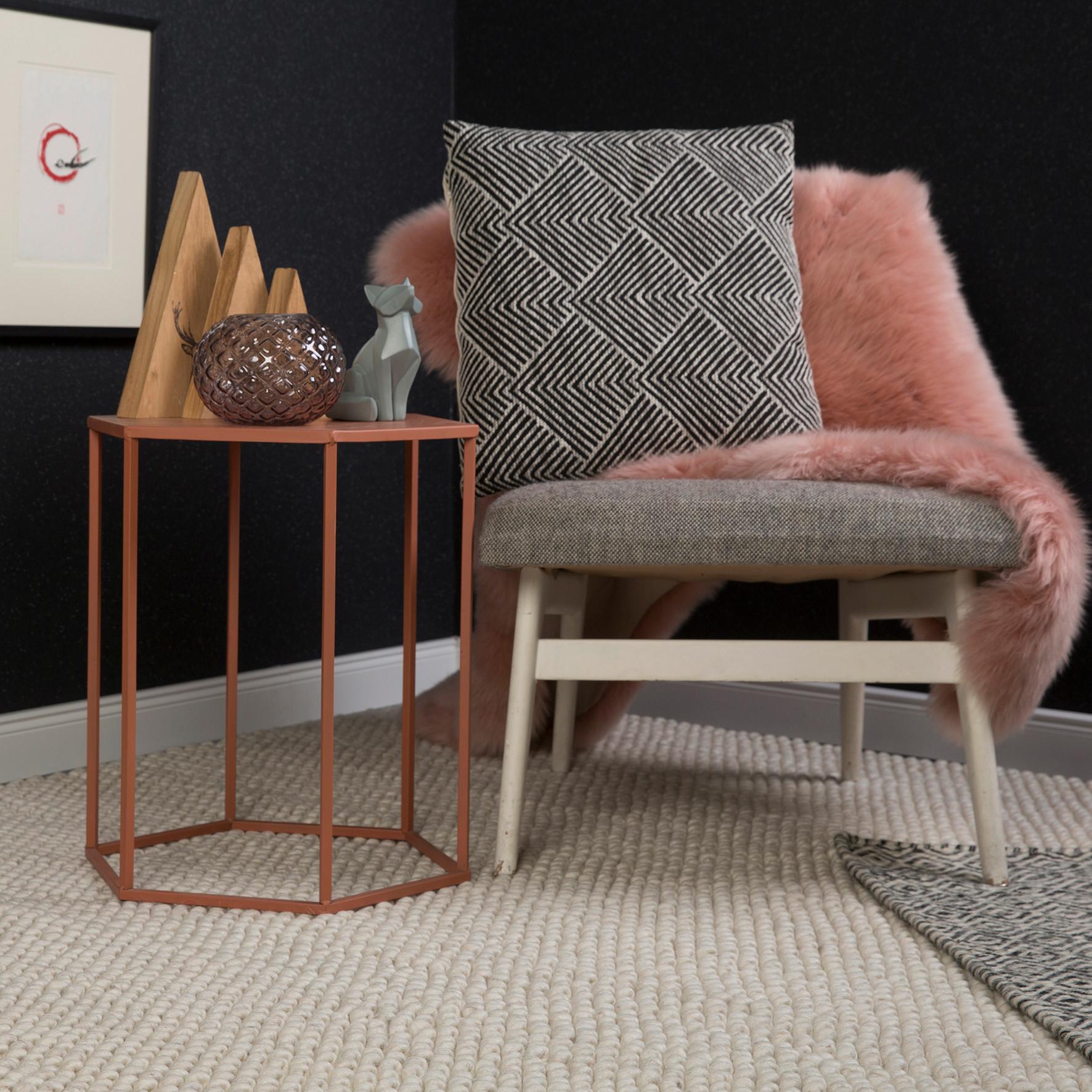 HANDWEBTEPPICH MY LOFT - Creme, Konventionell, Textil (160/230cm) - Linea Natura