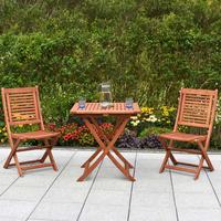 BALKONSET Naturfarben Echtholz - Naturfarben, MODERN, Holz - Gardenson