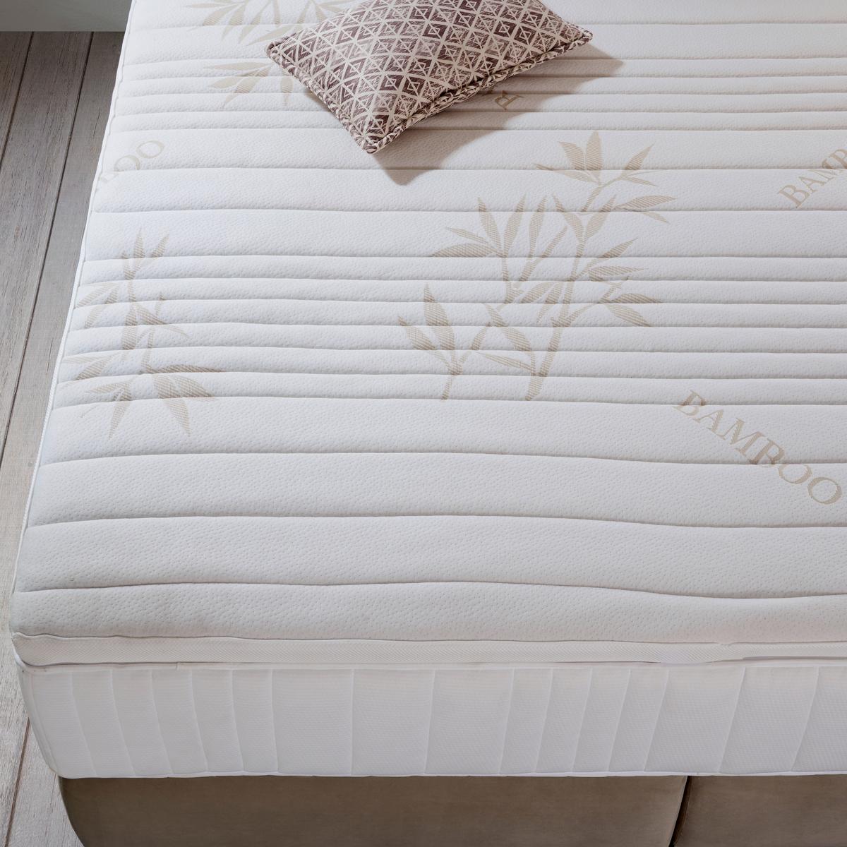 Boxspringbett Fog in Beige ca. 180x200cm - Beige/Silberfarben, LIFESTYLE, Holz/Holzwerkstoff (180/200cm) - Premium Living