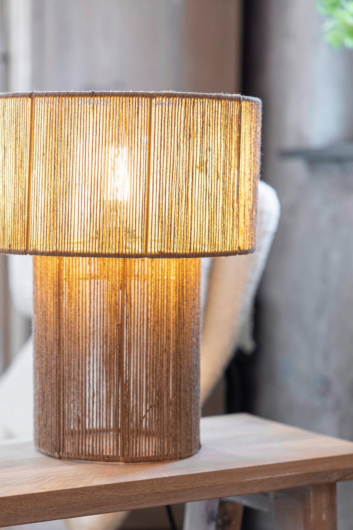 Tischleuchte Soga max. 40 Watt - Naturfarben, Basics (30/30/40cm) - Markslöjd