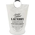 Koš Za Perilo Laundry Service - črna/svetlo siva, Moderno, kovina/tekstil (38/72/38cm) - Mömax modern living Koš Za Perilo Laundry Service - črna/svetlo siva, Moderno, kovina/tekstil (38/72/38cm) - Mömax modern living
