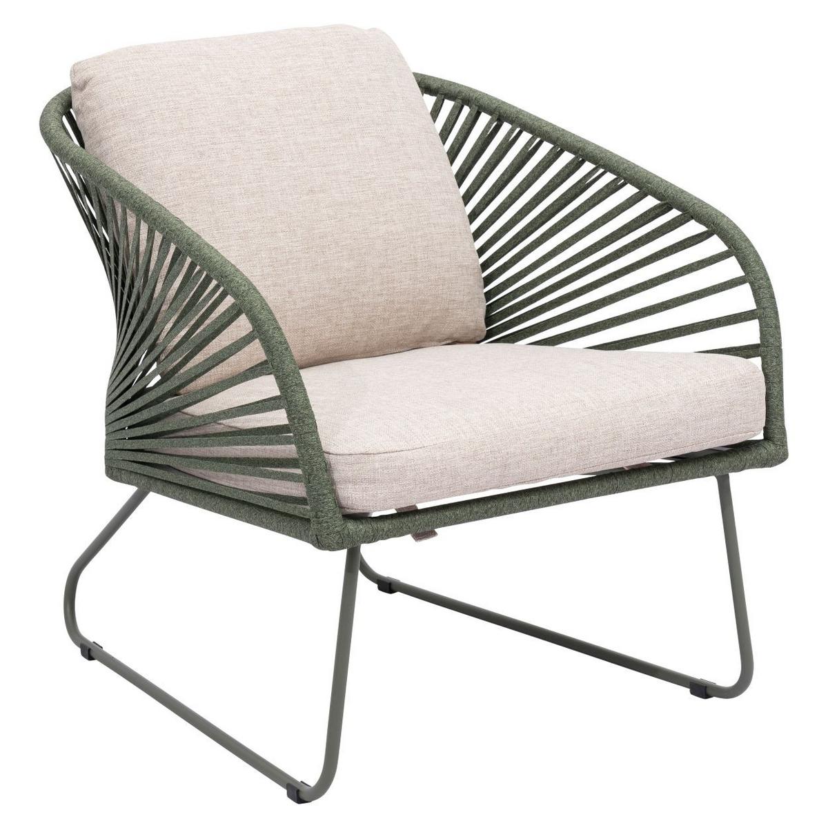 Vrtni Set Belano - zelena/bež-smeđa, Basics, metal (290,4/170/73,6cm)