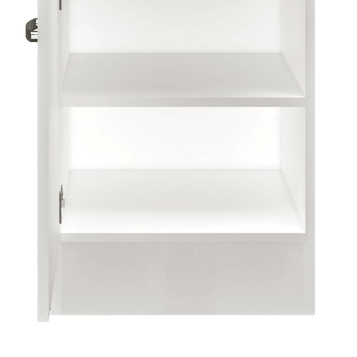 Kuhinjski Donji Element Alba Us50 - bijela/boje oplemenjenog čelika, Moderno, drvni materijal/metal (50/86/60cm)
