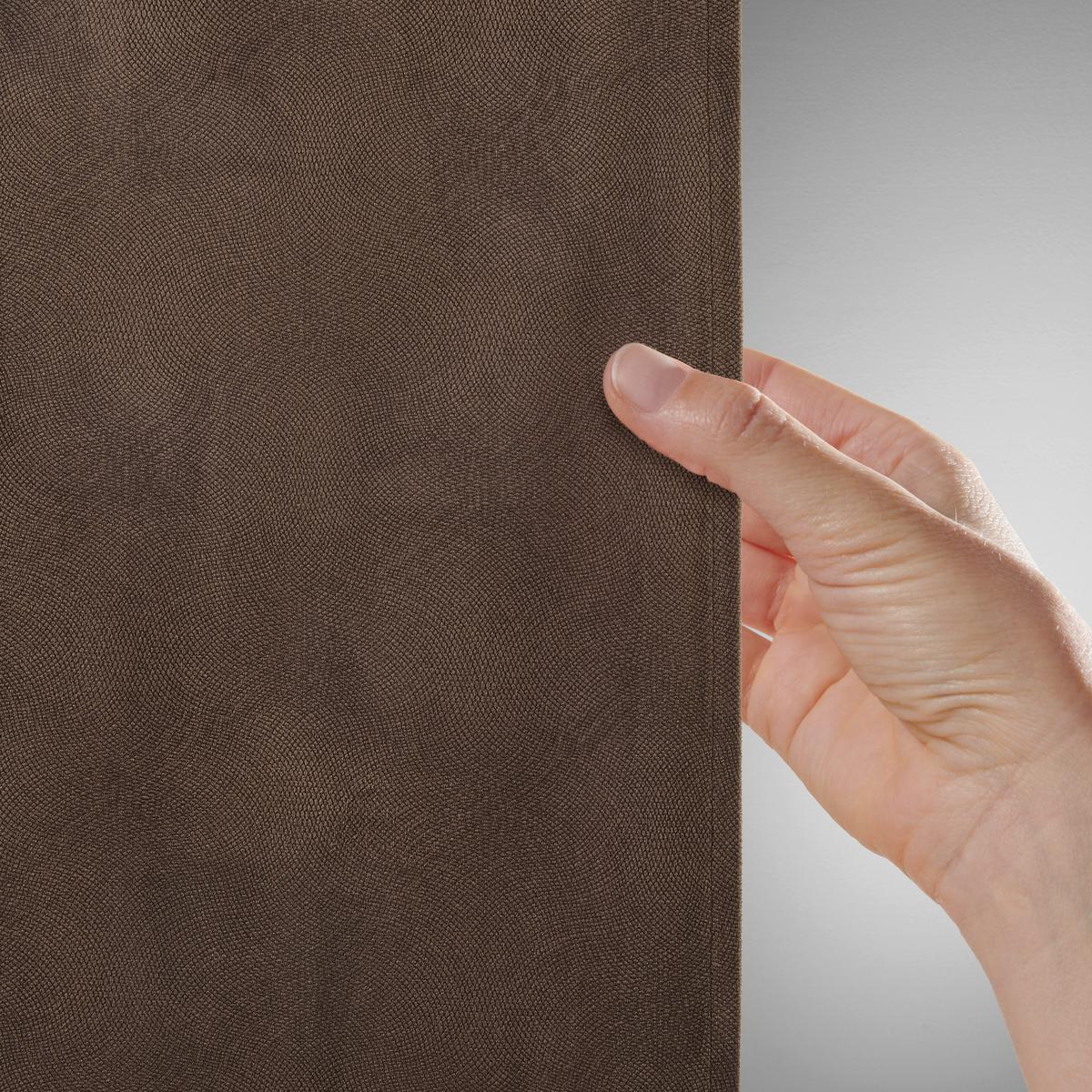 Končana Zavesa Bianca, Rjava, Ca. 140/245 Cm - rjava, Konvencionalno, tekstil (140/245cm) - Modern Living