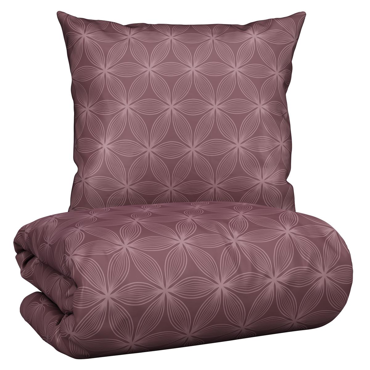 Bettwäsche Alex Design in Beere ca. 135x200cm - Beere, MODERN, Textil (135/200cm) - Premium Living