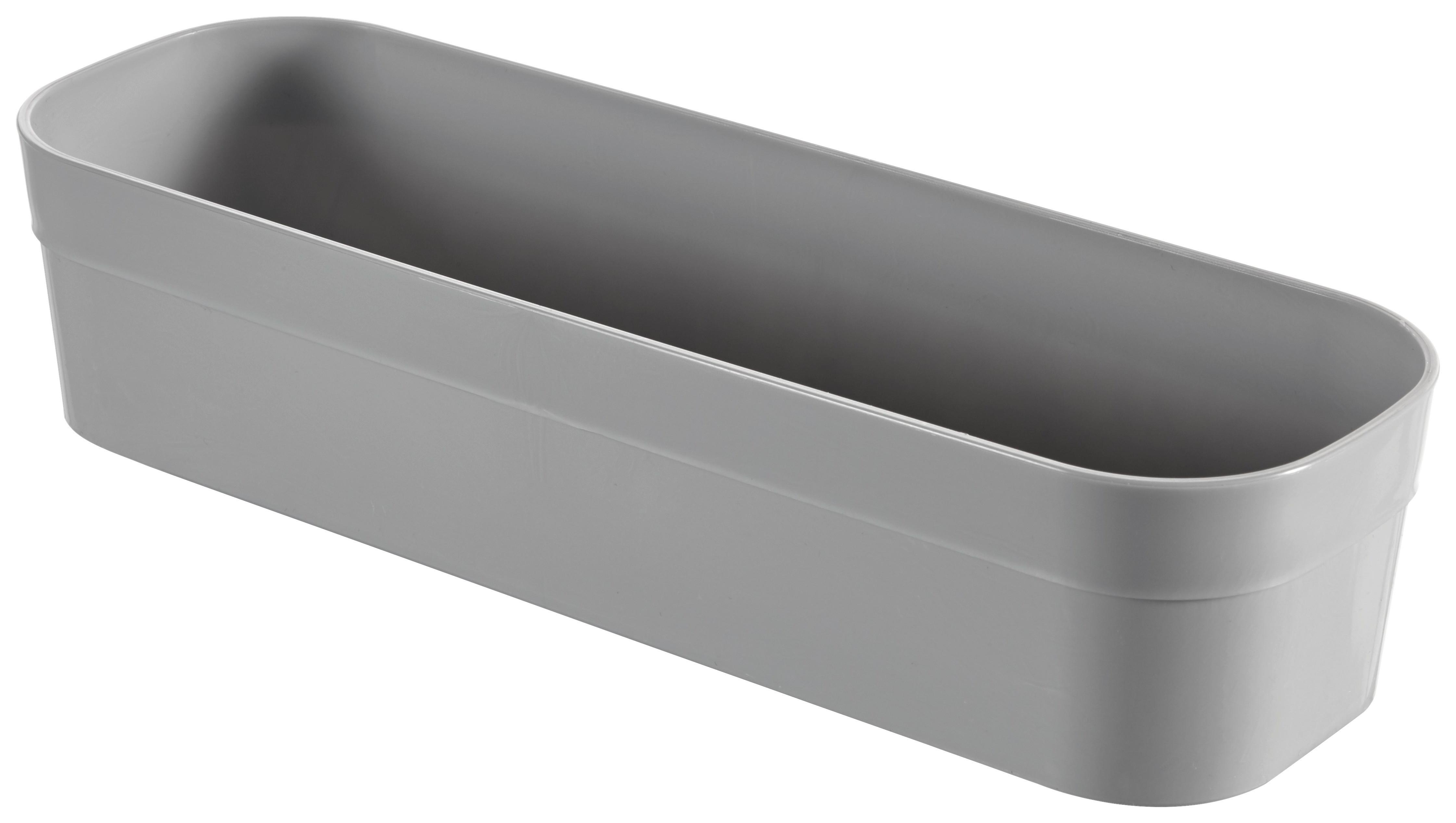 Tárolódoboz Infinity - szürke, műanyag (23/7,7/5,1cm) - Curver