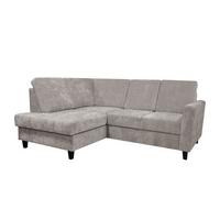 Kutna Garnitura Alton - crna/taupe, Konvencionalno, drvo/tekstil (166/91/211cm) - Modern Living
