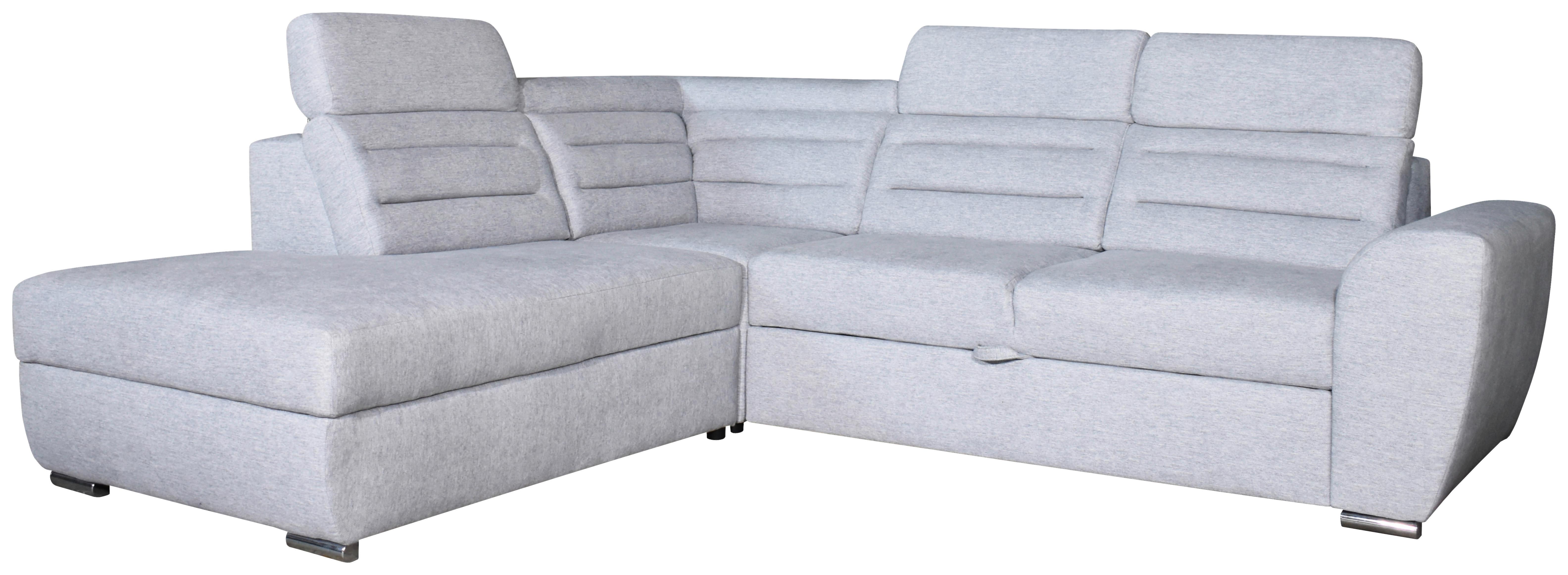 Coltar OMEGA - gri, Modern, plastic/lemn (252/83-99/221cm) - Modern Living