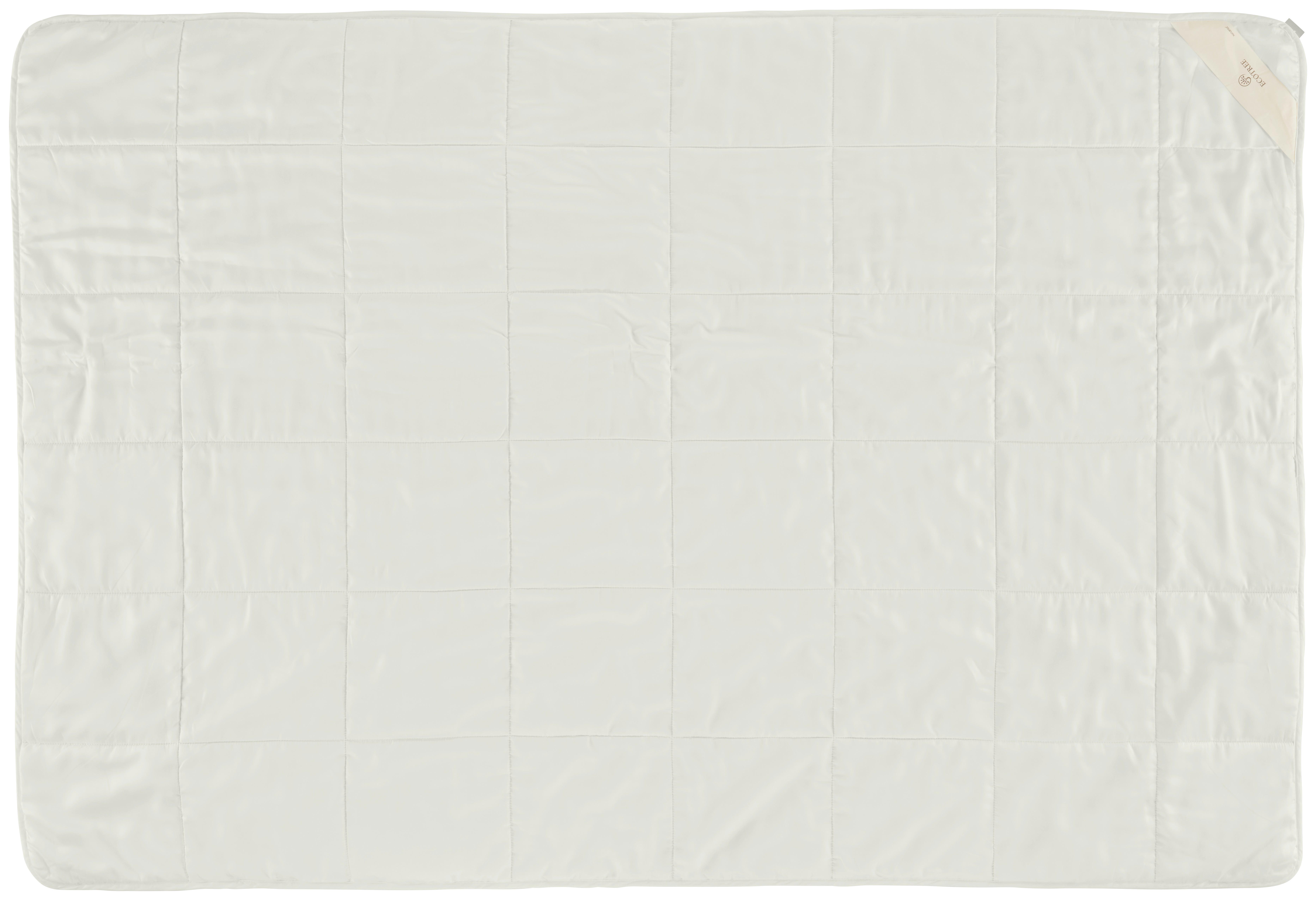 Winterdecke Green Future Weiß ca. 140x200cm - Weiß, MODERN, Textil (140/200cm) - ecoTree