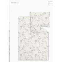 Posteljina Nature Romy Xxl 200x200/2x60x80cm - bijela/siva, tekstil (200/200cm) - Mömax