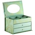 Schmuckbox Laguna Gold/blau - Goldfarben, Papier (23/15/14cm) - Mömax modern living