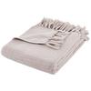 Decke Susa in Taupe ca. 140x180cm - Taupe, Modern, Textil (140/180cm) - Modern Living