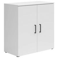 Komoda Multistauraum - črna/bela, Moderno, umetna masa/leseni material (80/83/40cm) - Premium Living