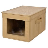 Cutie pliabilă Smart - bej, Konventionell, plastic/carton (25/21/38cm) - Mömax