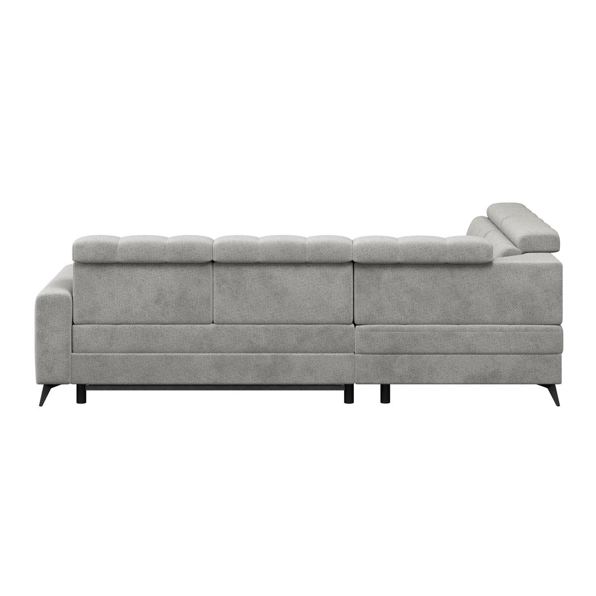 Coltar BARLETTA - gri deschis, Romantik / Landhaus, textil (228/289cm) - Luca Bessoni