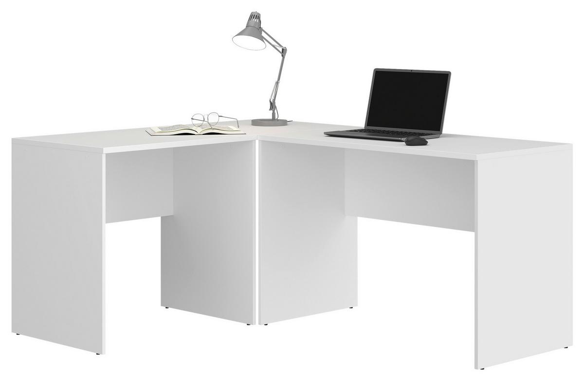 Masă de scris 4-YOU NEW - alb, Trend, material pe bază de lemn (115/78,5/59cm) - Based