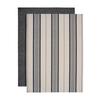 Set prosoape de vase 2/1 HENRY - negru, Modern, textil (50/70cm) - Modern Living