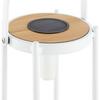 SOLCELLSLAMPA PIOLA - vit, Modern, metall/plast (20/29/20cm) - Bessagi Garden