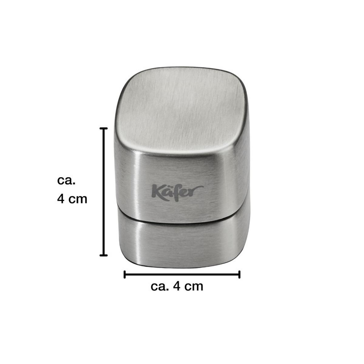 Borkiegészítő Készlet 4214-Ka - nemesacélszínű, Basics, fém (22.5/14.5/6.5cm) - Käfer