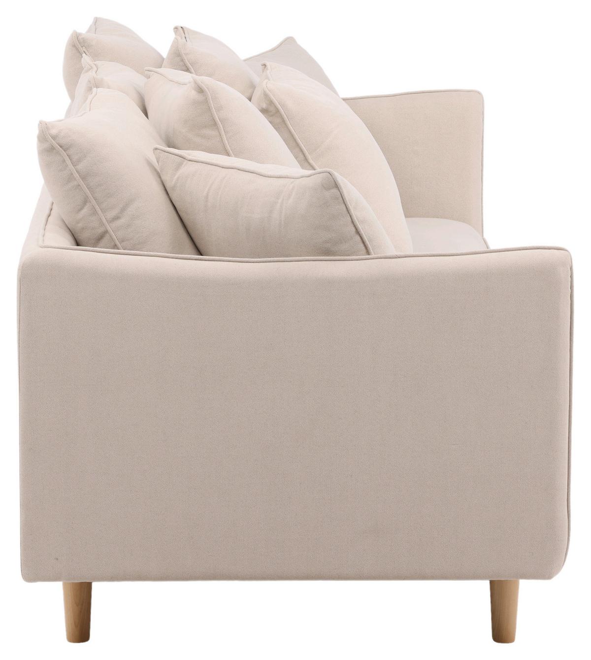 2-SITZER-SOFA SEGELSKÄREN - Beige, Design, Holz/Textil (240/91/92cm) - Livetastic