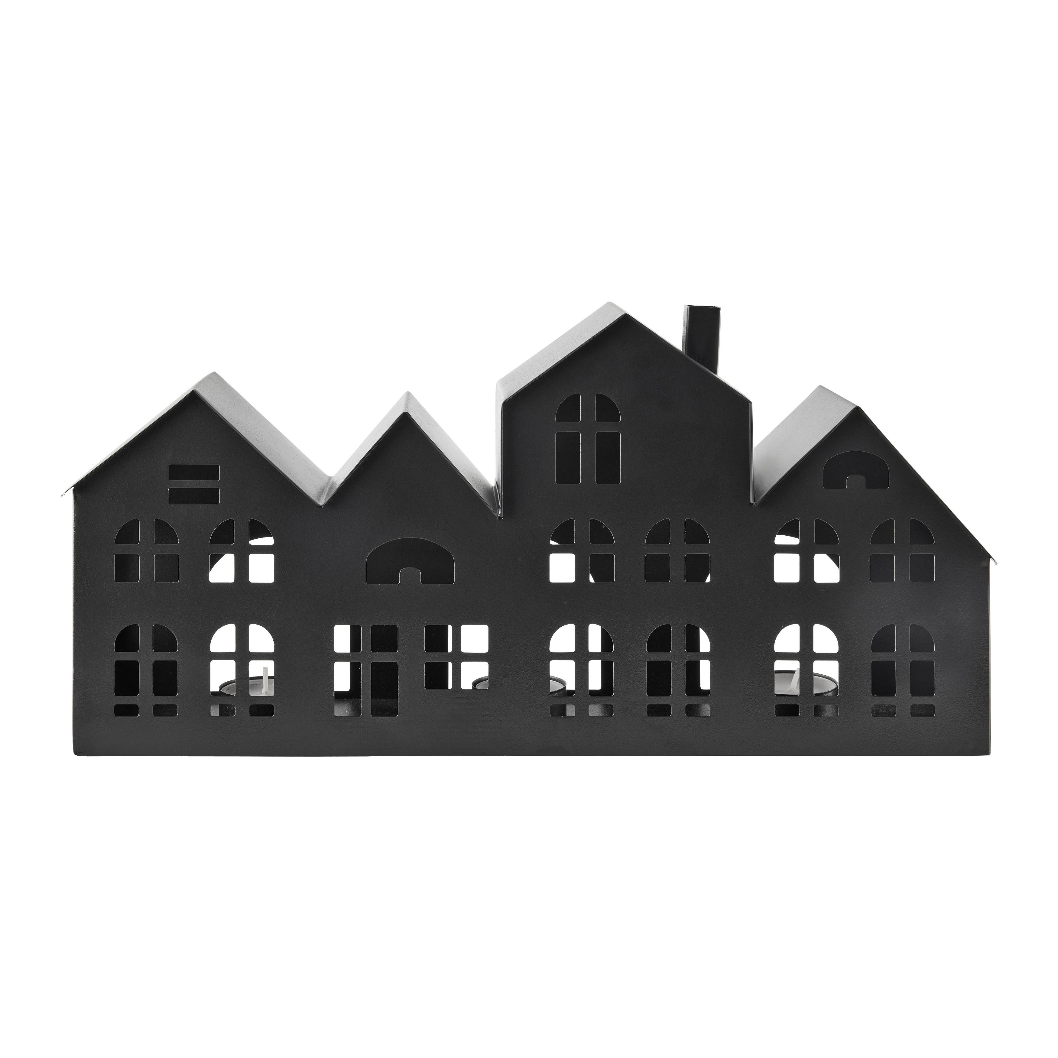 Felinar Johanna - PAZ- - negru, metal (40/19/8,5cm) - Modern Living