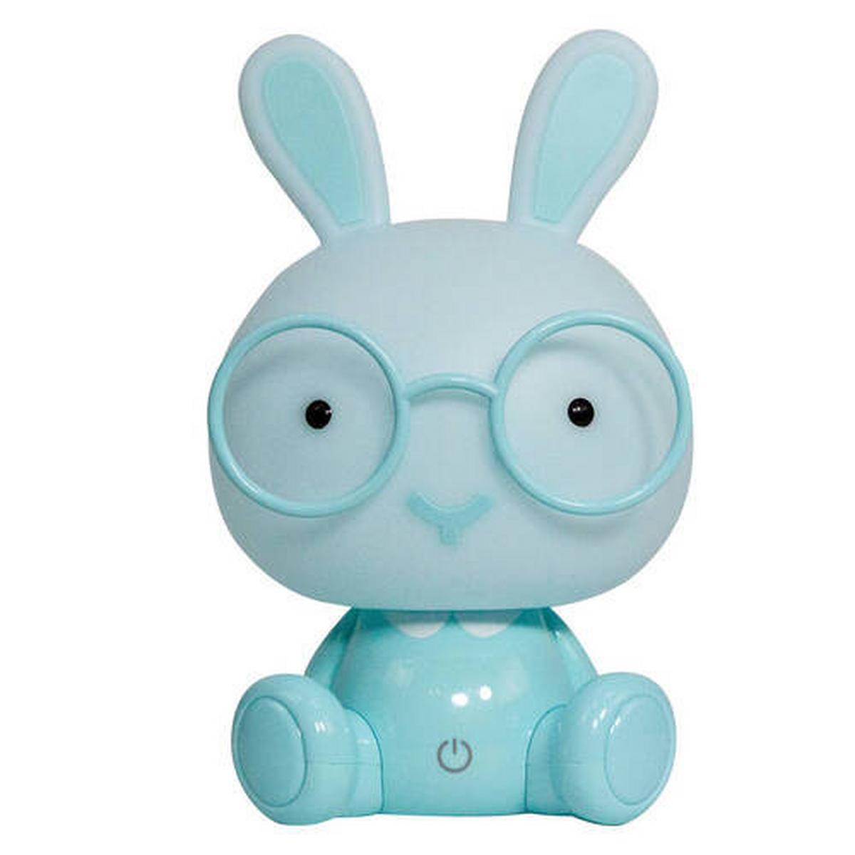Kindertischleuchte Bunny Hellblau max. 3 Watt - Hellblau, Basics, Kunststoff (14/14/22cm)