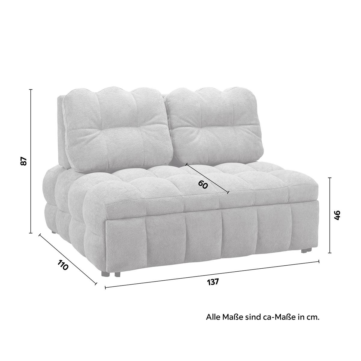 Trosjed Na Razvlačenje Liara - tamno siva/crna, Moderno, drvo/metal (137/87/110cm) - Bessagi Home