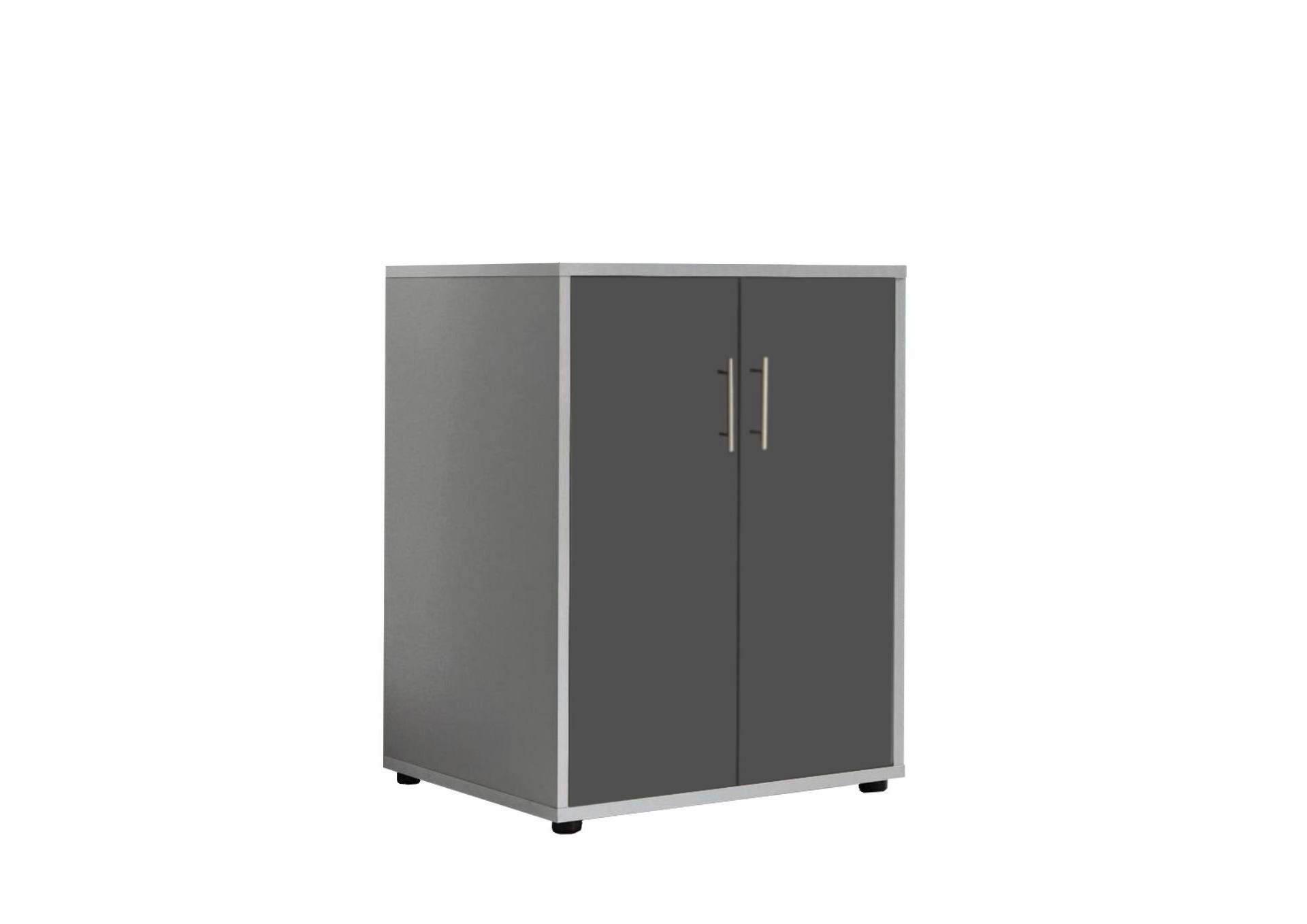 AKTENSCHRANK OFFICE EDITION - Anthrazit/Grau, LIFESTYLE, Holzwerkstoff (54/74/50cm) - MID.YOU