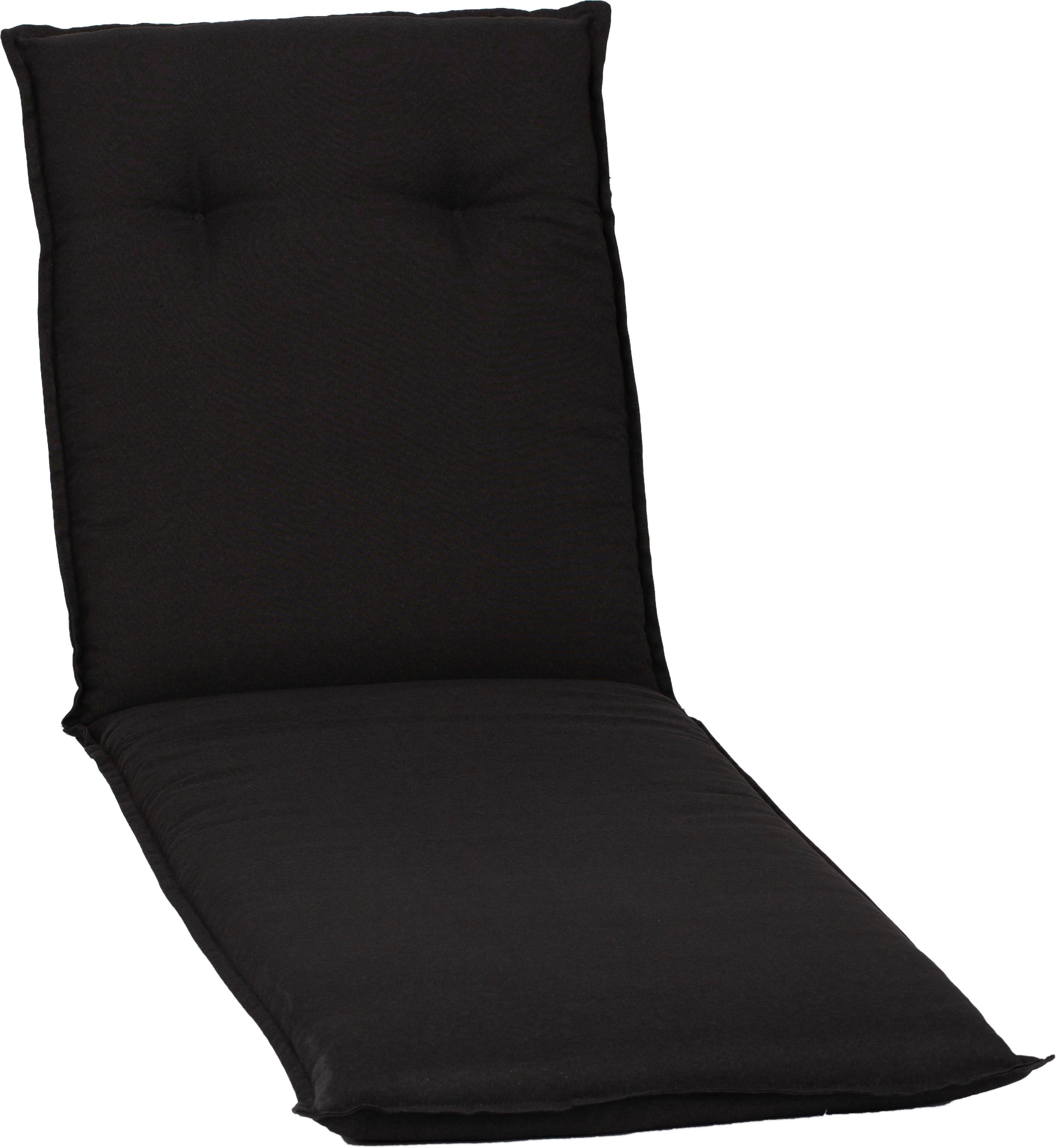 Liegenauflage Trabzon ca.191x58x8cm Anthrazit - Anthrazit, Basics, Textil (191/58/8cm) - Gardenson