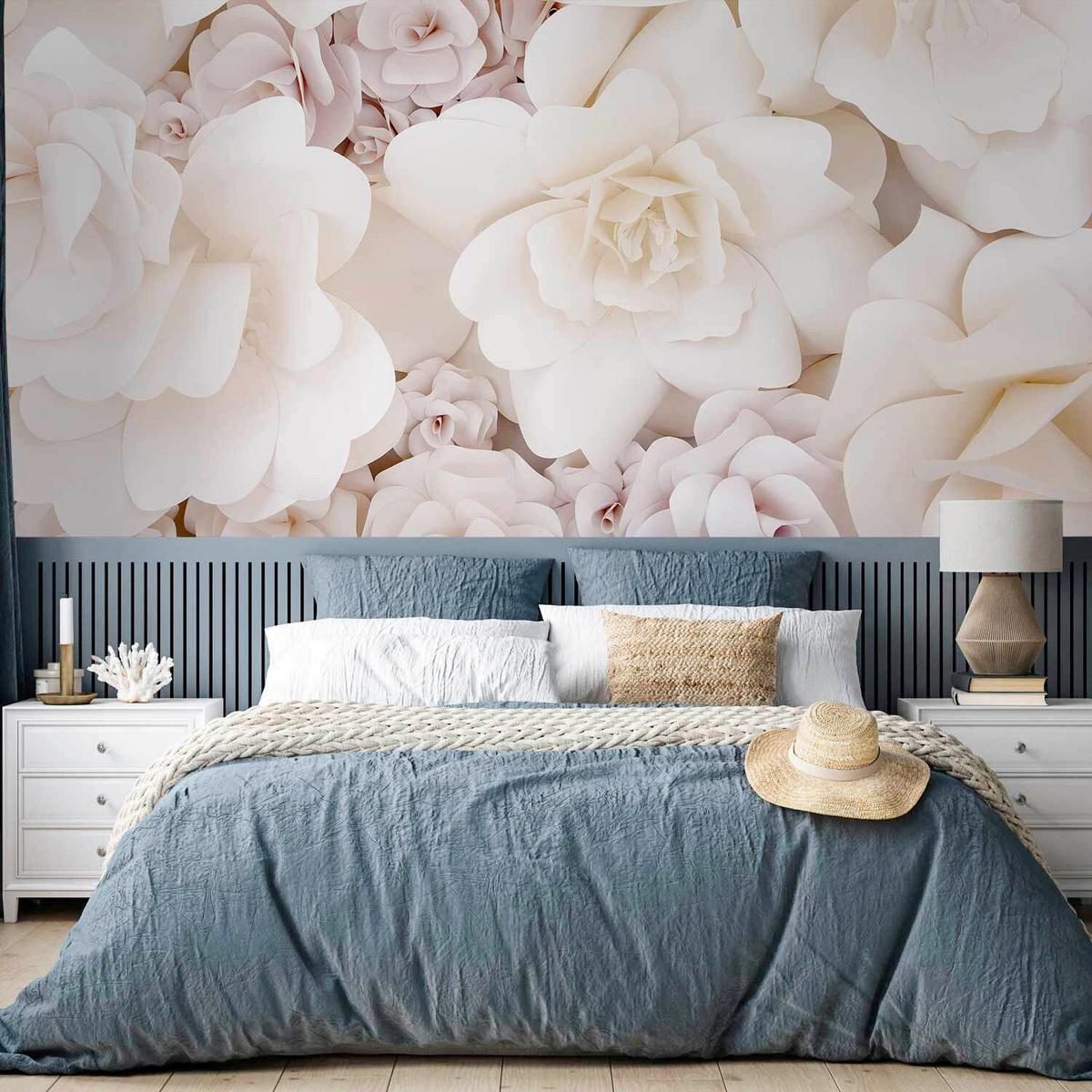 Fotótapéta Floral Display - krémszínű/pink, Lifestyle, textil (150/105cm) - artgeist