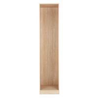 Kleiderschrankkorpus Unit in Eichefarben - Eichefarben, MODERN, Holzwerkstoff (45,6/210/56,5cm) - Based