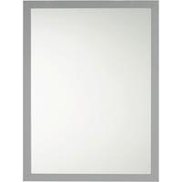 Wandspiegel ca. 60x80x2cm - Silberfarben, Glas/Holzwerkstoff (60/80/2cm) - Mömax