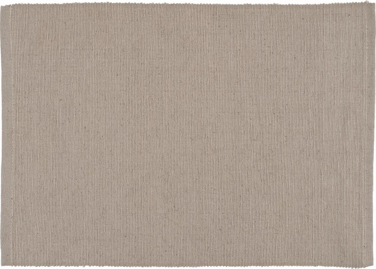Tischset Maren in Stein ca. 33x45 - Naturfarben, Textil (33/45cm) - Based