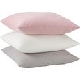 Pernă Decorativă Zippmex - Roz, Material textil (50/50cm) - Based