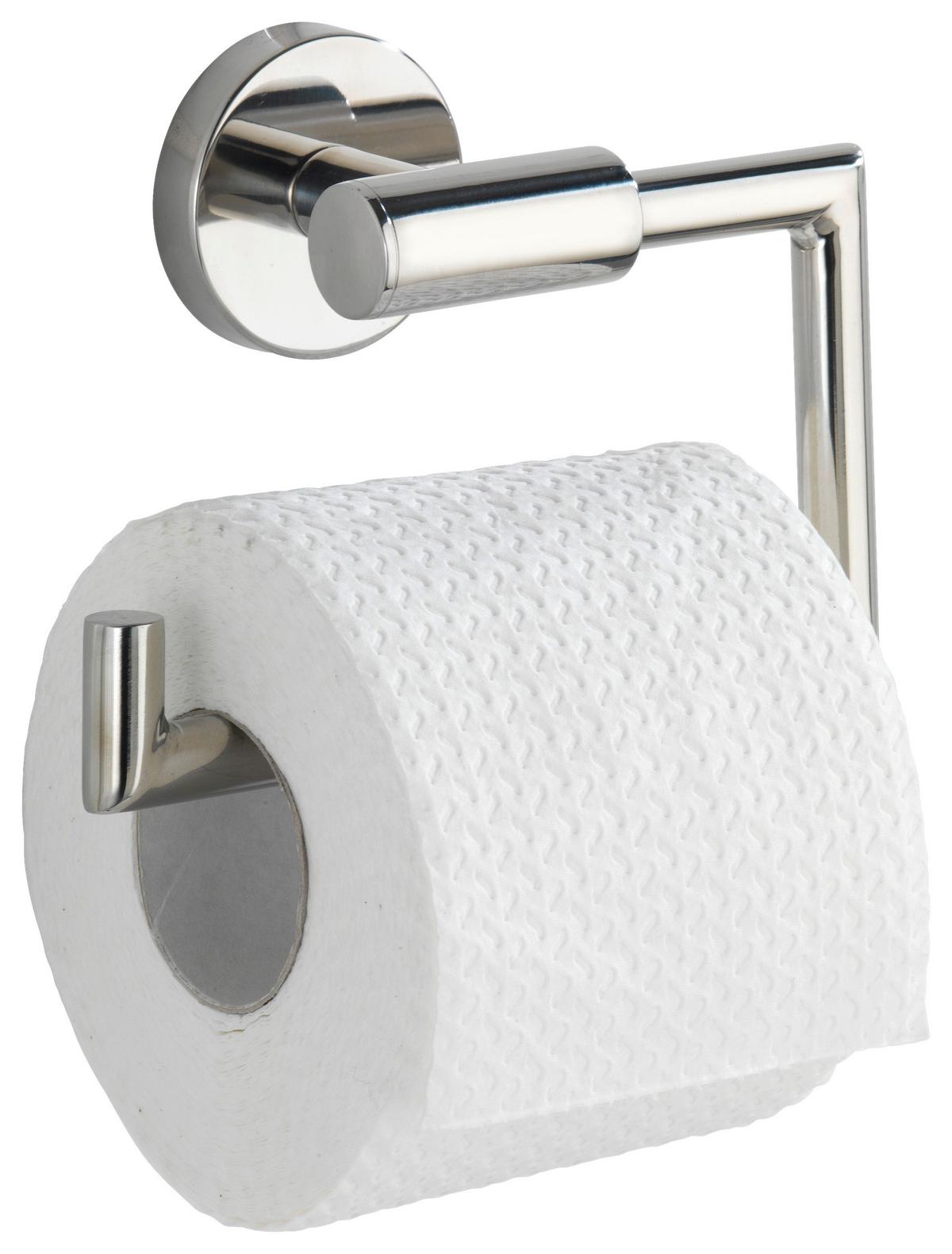 UCHWYT NA PAPIER TOALETOWY BOSIO SHINE - kolor chromowy, Basics, metal (15/10,5/6,5cm) - Wenko