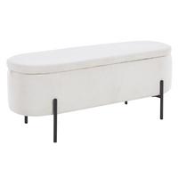 Klop Cord, Bež - črna/bež, Moderno, kovina/tekstil (110/44/40cm) - Livetastic