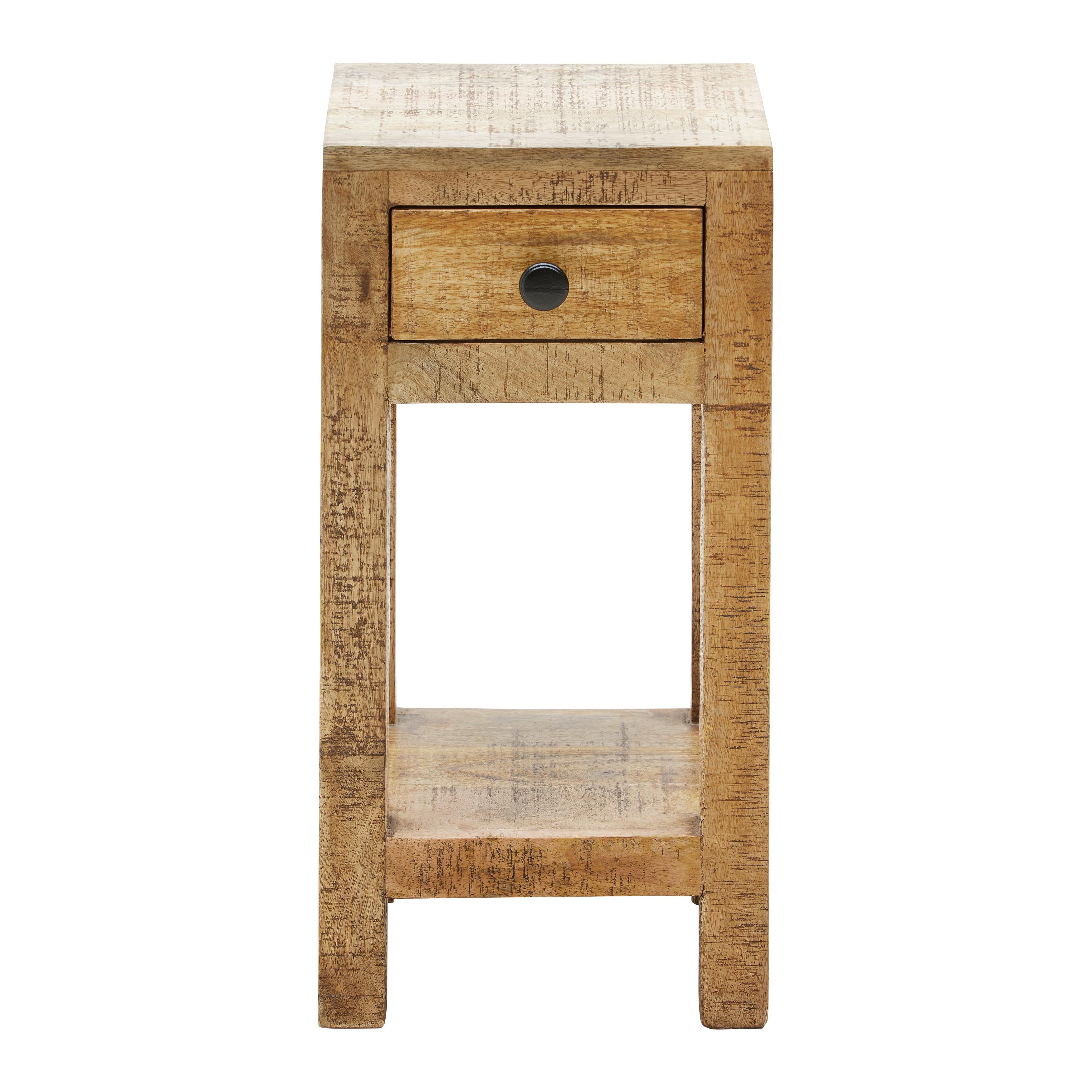 Blumentisch in Naturfarben - Naturfarben, Natur, Holz (30/60/30cm) - Mömax