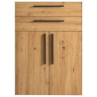 Frontenset in Eiche Artisan - Eiche Artisan, MODERN (74/101cm) - Mömax