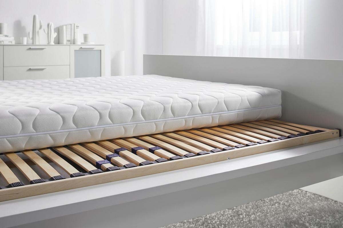 Set Vzmetnice In Letvene Podlage Rocky, 140x200 Cm - barve breze, les (140/200cm) - Nadana